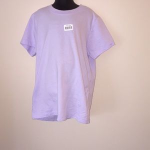 NEW Light Purple Girls M Youth T-Shirt